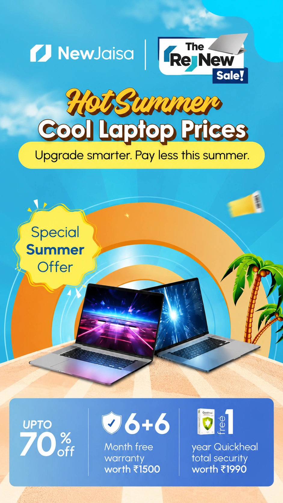 The Renew Summer Sale Banner
