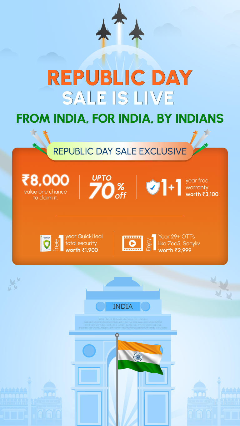 Mobile banner for Republic Day