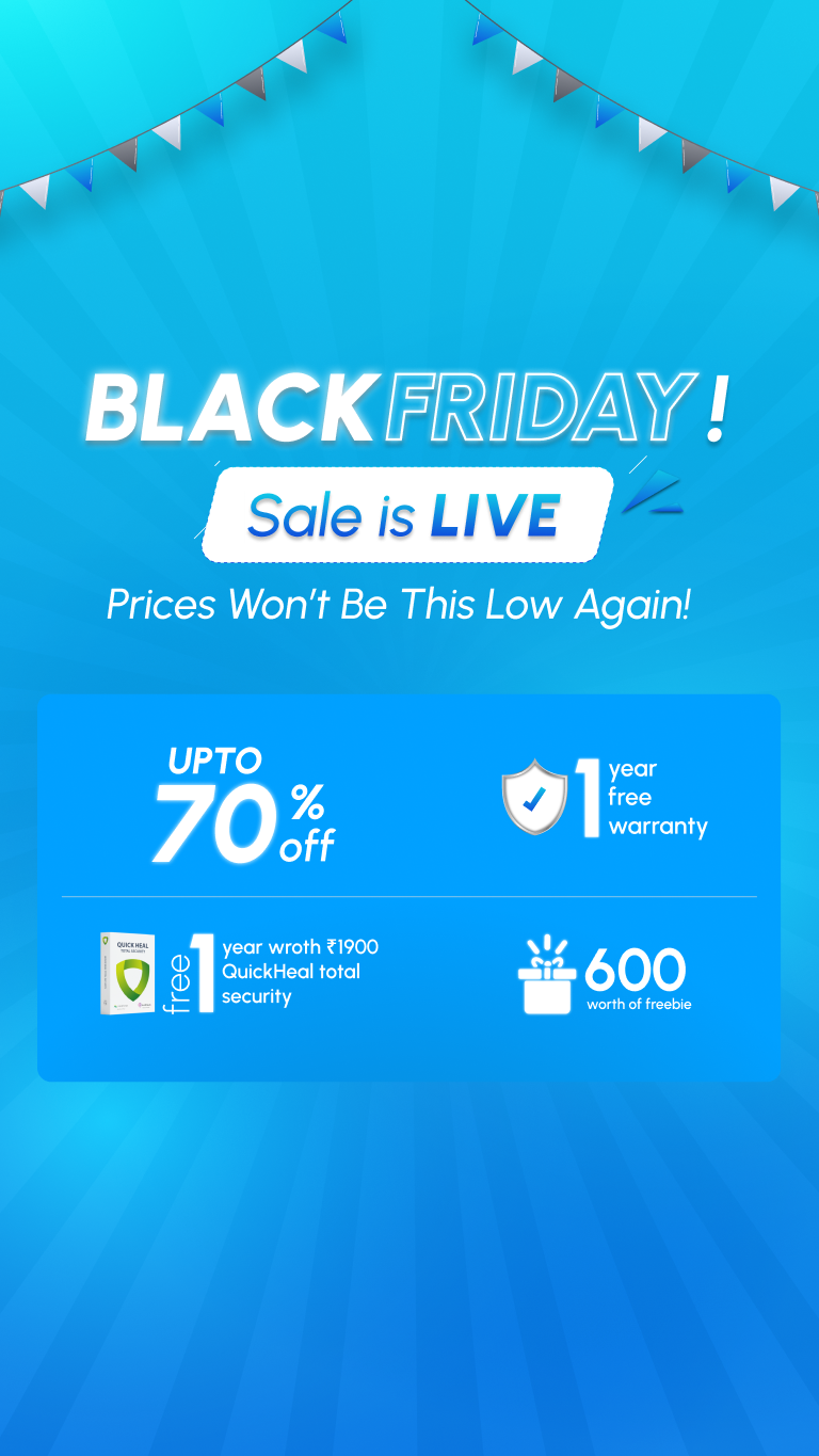 Black Friday Sale of Home Page Mobile Banner