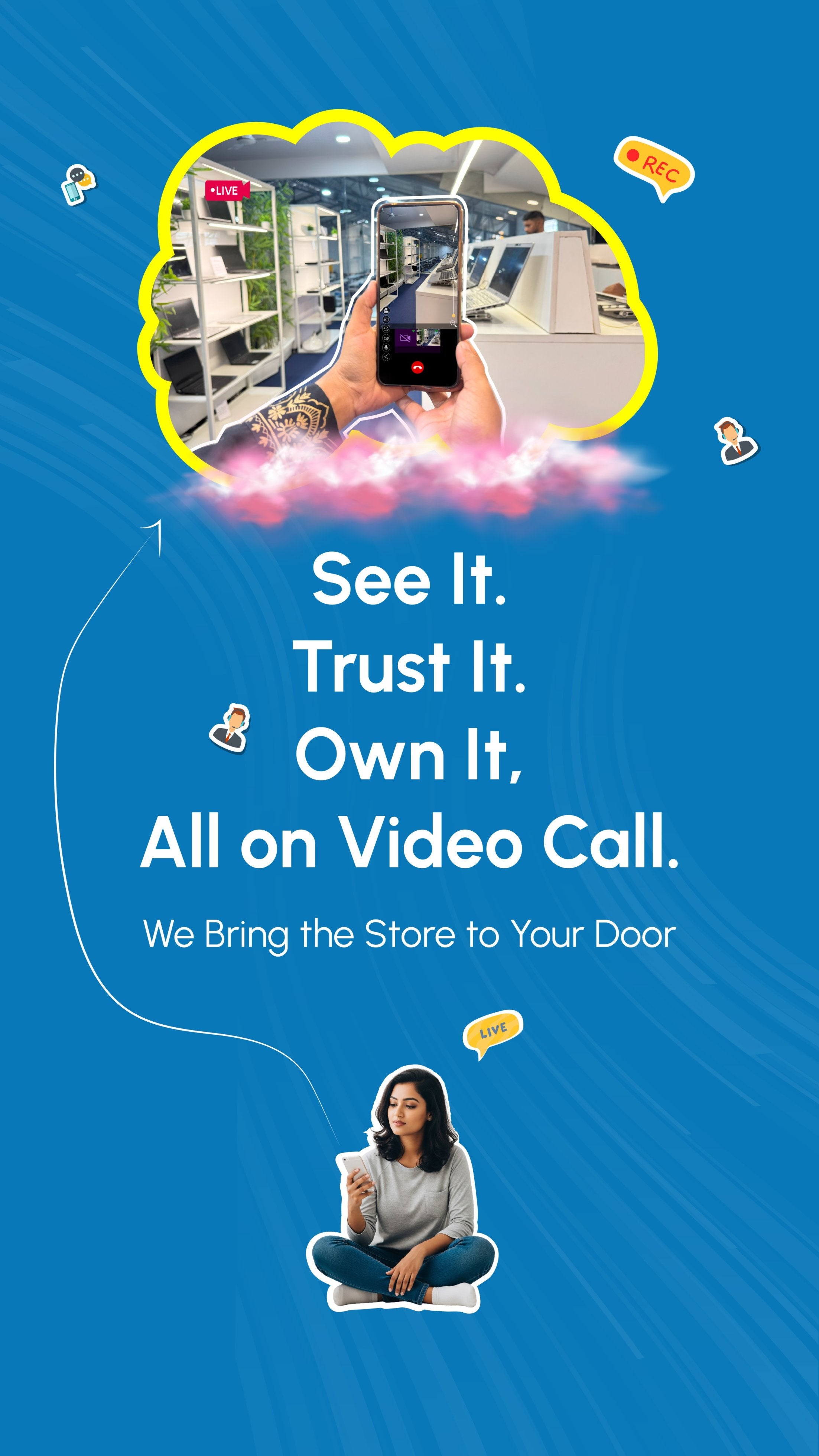 Live Store Banner for Mobile