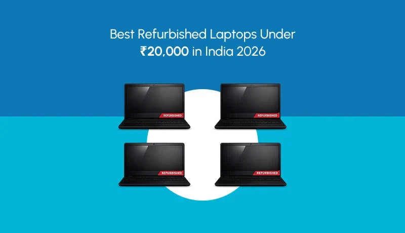 Best Refurbished Laptops Under ₹20,000 in India 2026