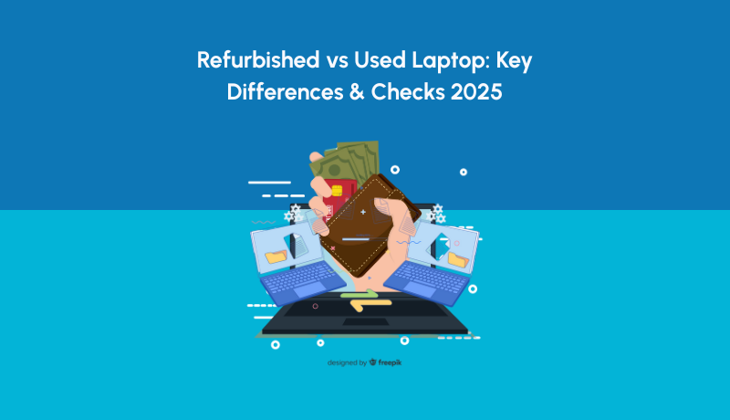 Refurbished vs Used Laptop: Key Differences & Checks 2025