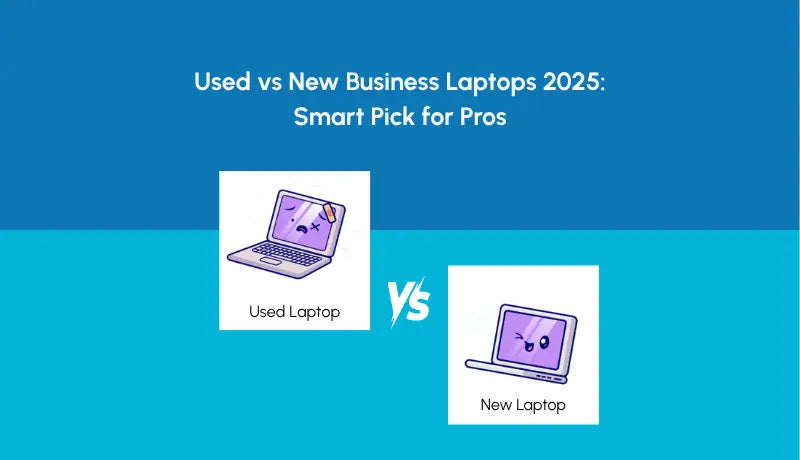 Used vs New Business Laptops 2025: Smart Pick for Pros - Newjaisa