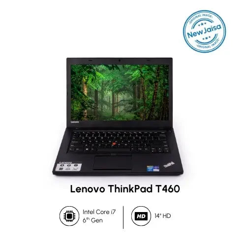 Lenovo ThinkPad Laptop | T460 | i7-6th Gen | 14" HD | Win 11 Pro | Refurbished - Newjaisa