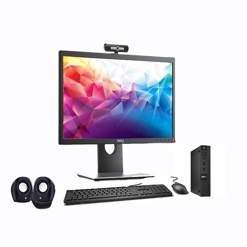 Dell OptiPlex Full Set | i3-4th | Mini CPU | 19" Monitor | Win 10 Pro