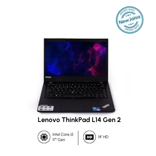 Lenovo ThinkPad Laptop | L14 Gen 2 | Intel i5-11th Gen | 14" HD  | Win 11 Pro | Refurbished - Newjaisa