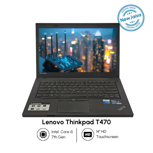 Lenovo ThinkPad Laptop | T470 | Intel i5-7th gen | 14" HD Touchscreen | Win 10 Pro | Refurbished