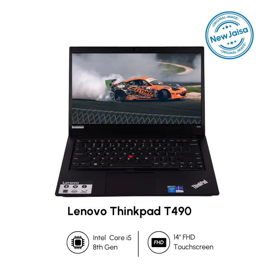 Lenovo ThinkPad Laptop | T490 | Intel i5-8th Gen | 14" FHD Touchscreen | Win 11 Pro | Refurbished
