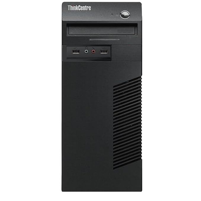 Refurbished Lenovo ThinkCentre 19" HD All-in-One Desktop Computer Set| Intel i5 4th Gen | 19" HD LED Monitor | Wireless KB & Mouse| Speakers | Wi-Fi | Windows 10 Pro - Newjaisa