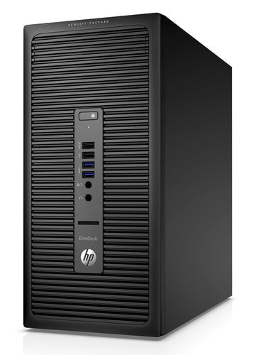 HP EliteDesk Desktop Computer PC | AMD A10 Processor | Windows 10 | MS Office
