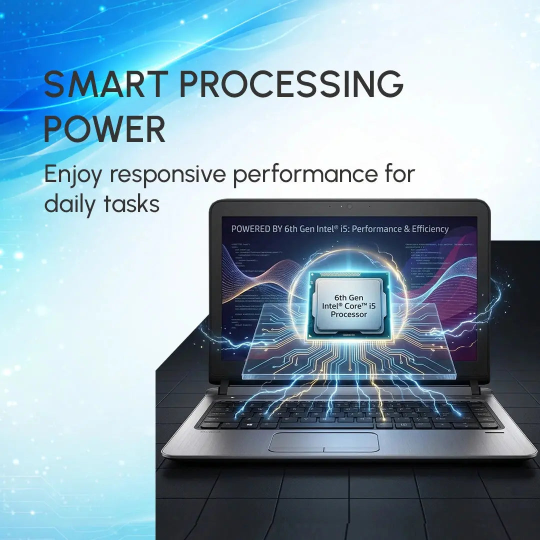 HP ProBook Laptop | 430 G3 | Intel i5-6th Gen | 13.3" HD | Win 11 Pro | Refurbished HP