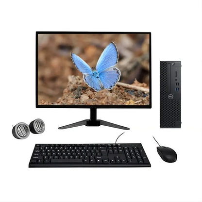 Dell OptiPlex 3060 SFF All-in-One Desktop Computer Set| Intel i5-8th Gen |22" HD LCD Monitor| Win 11 Pro | Refurbished