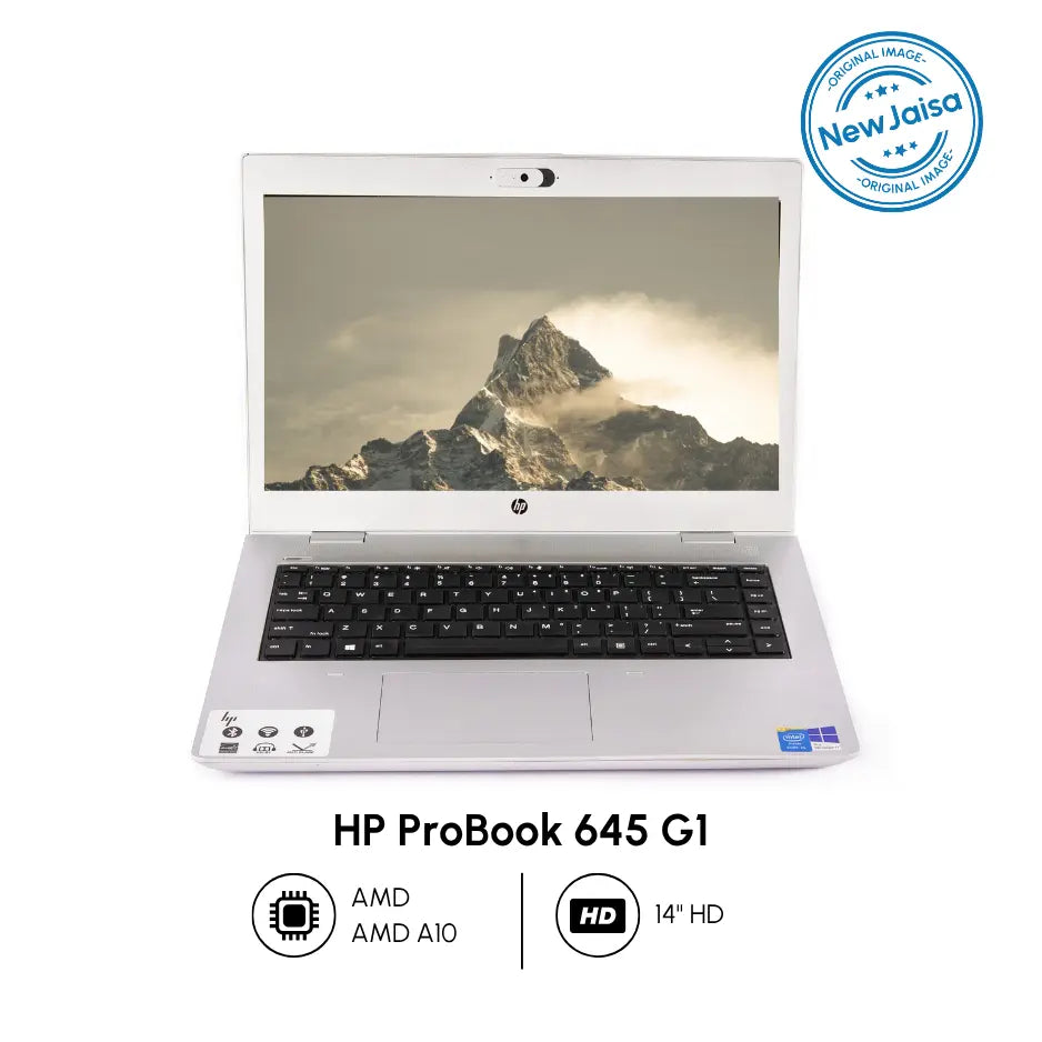 HP ProBook Laptop | 645 G1 | AMD A10 | 14" HD | Win 10 Pro | Refurbished - Newjaisa
