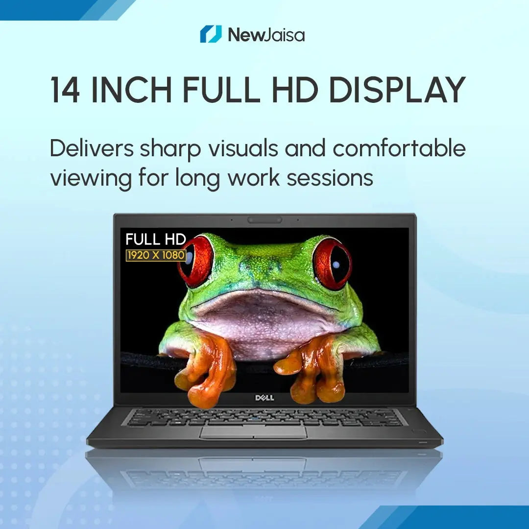 Dell Latitude Laptop | 7480 | Intel i7-6th Gen | 14" HD | Win 11 Pro | Refurbished Dell