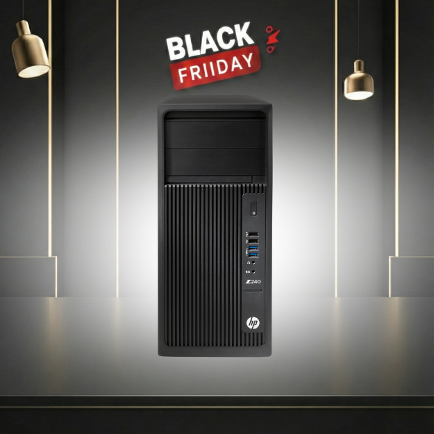 HP Z240 Desktop Computer PC | Intel Xeon E3 | Win 10 Pro | Refurbished