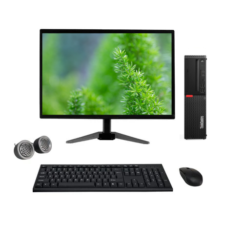 Lenovo ThinkCentre SFF All-in-One Desktop Computer Set | Intel i5-9th
