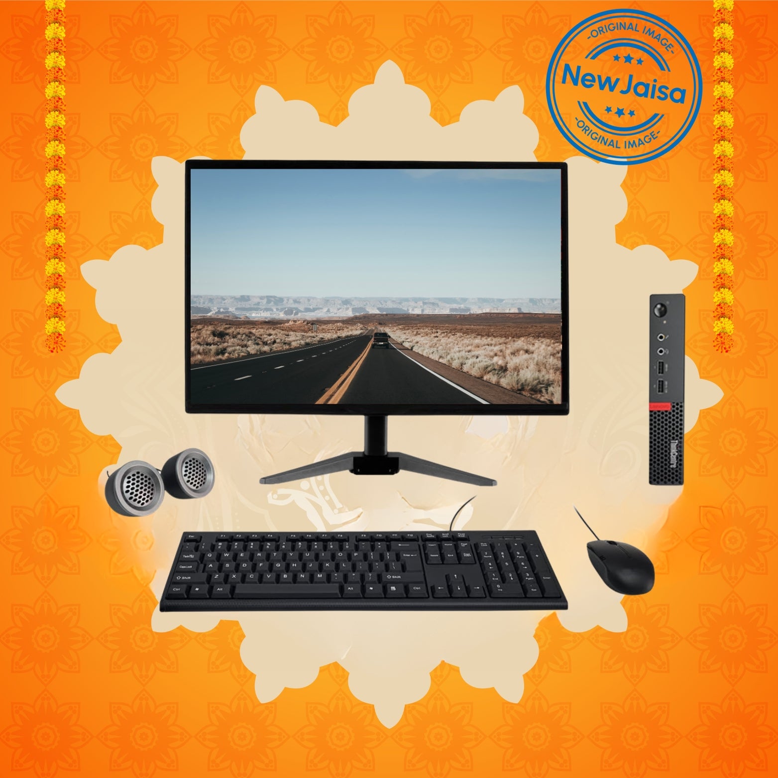 Lenovo ThinkCentre Tiny All-in-One Desktop  Intel i5 7th Gen