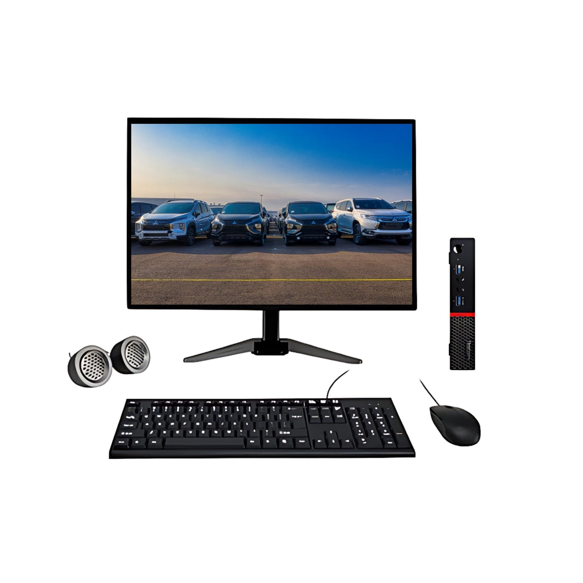 Lenovo ThinkCentre M700 All-in-One Desktop Computer Set | Intel i3 6th Gen 