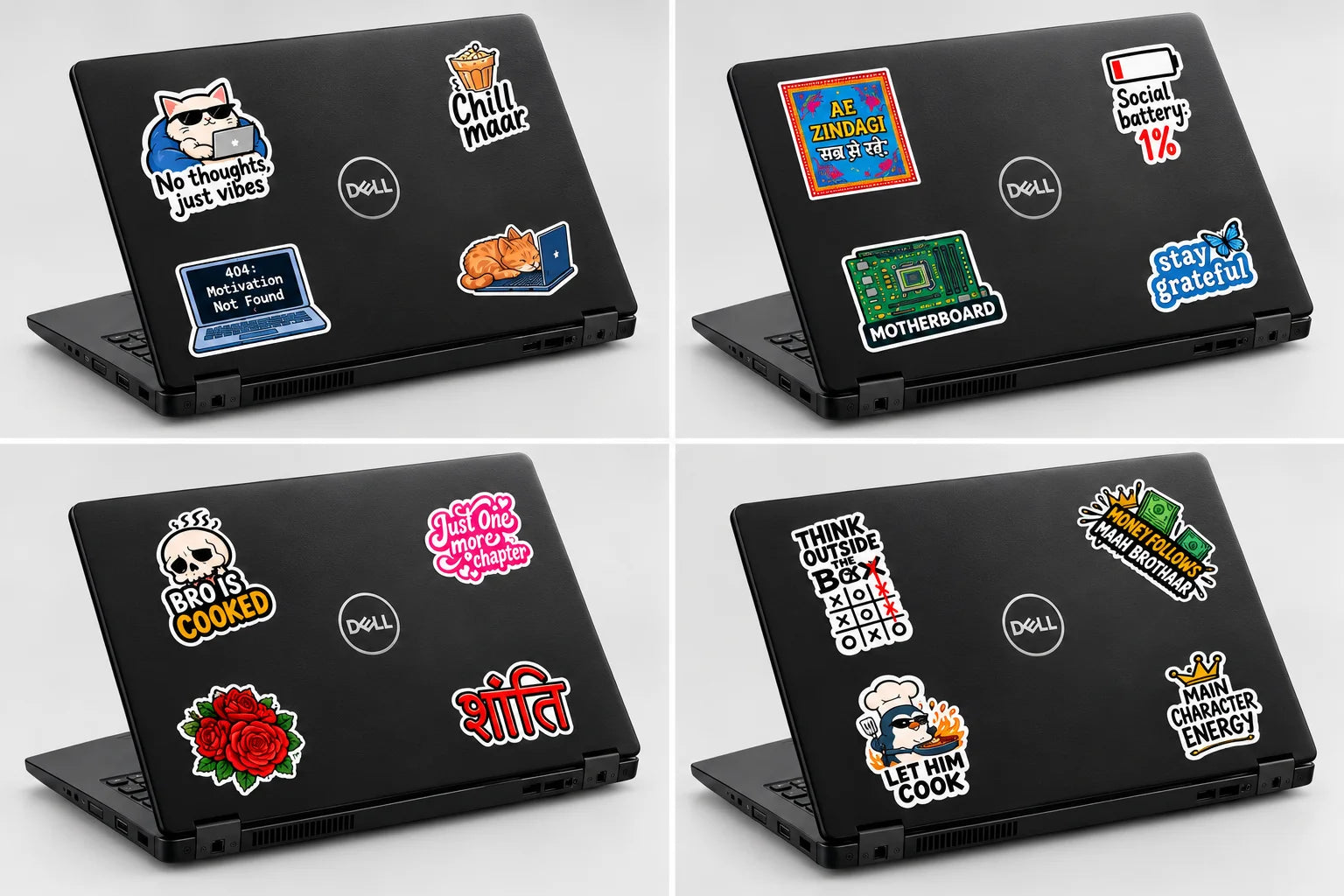 Free laptop stickers pack
