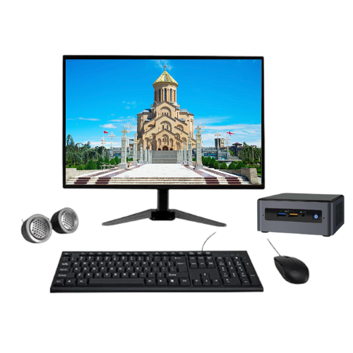 Intel NUC Mini PC All-in-One Desktop Computer Set | Intel i7-8th Gen | 22