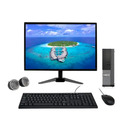 Dell OptiPlex 3010 SFF All-in-One Desktop Computer Set | Intel i3-3rd Dell OptiPlex 3010 SFF All-in-One Desktop Computer Set | Intel i3-3rd