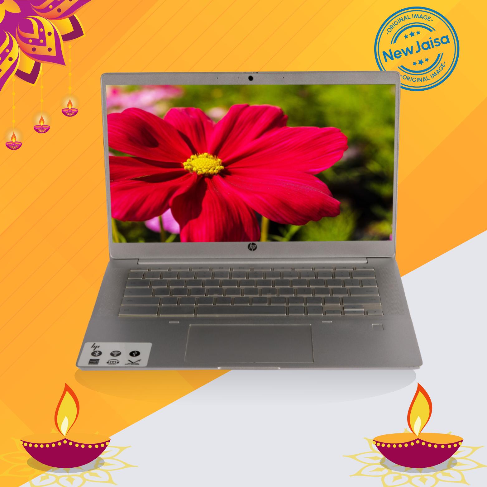 HP Chromebook Laptop | Intel i5-10th Gen | 14" HD | 8GB DDR4 RAM | Chrome OS | Refurbished