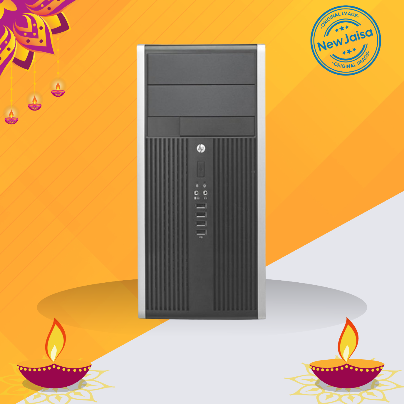 HP Compaq Pro 6300 Micro Tower Desktop | Intel i5-3rd Gen | Win 10 Pro | Refurbished