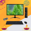 Lenovo ThinkCentre SFF All-in-One Desktop Computer Set | Intel i5-9th Gen | 22" HD LED Monitor