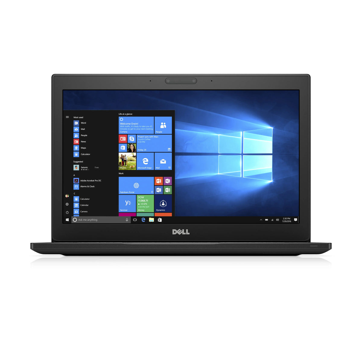 Dell Latitude Laptop | 7280 | i5-7th gen | 12.5" | Win 11 | Refurbished - Newjaisa