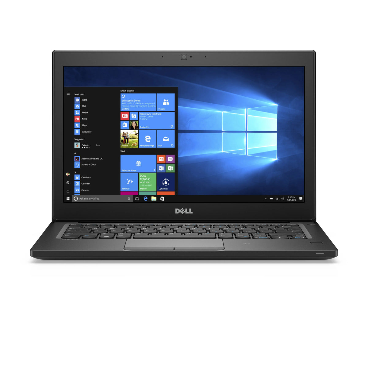 Dell Latitude Laptop | 7280 | i5-7th gen | 12.5" | Win 11 | Refurbished - Newjaisa