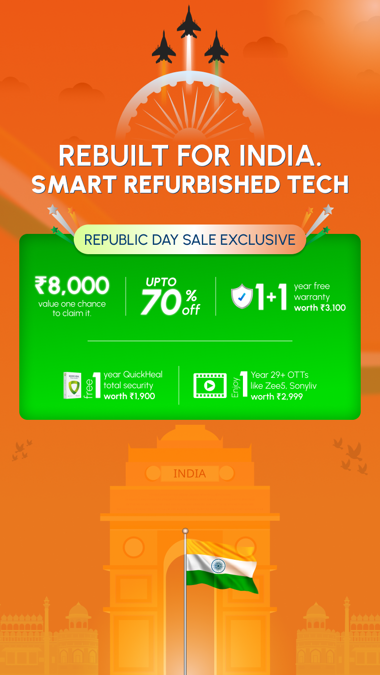 Mobile banner for Republic Day 