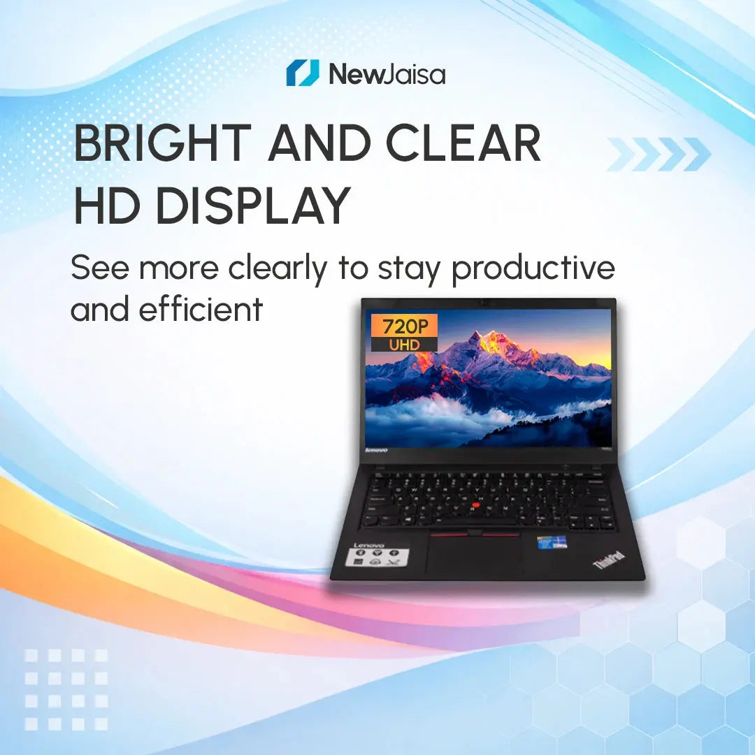 Lenovo ThinkPad Laptop | T480 | Intel i5-8th Gen | 14" HD Touchscreen | Win 11 Pro | Refurbished Lenovo