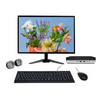 HP ProDesk 400 G3 All-in-One Desktop Computer Set | Intel i3 6th Gen | 22" HD LED Monitor | Wired KB & Mouse | Speakers| Wi-Fi | Windows 11 | Refurbished - Newjaisa