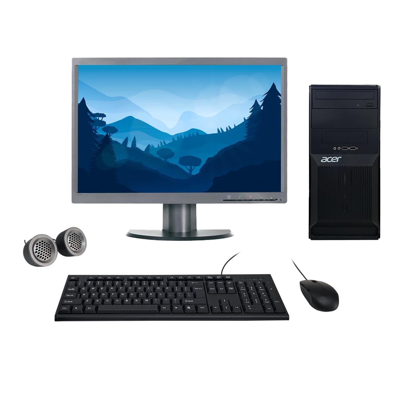 Acer - All in One Desktop Computer Set