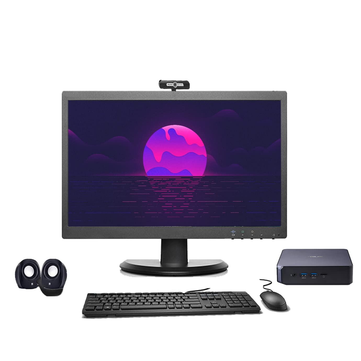 Asus High Performance All-in-One Desktop Computer Set | Intel i7-8th G
