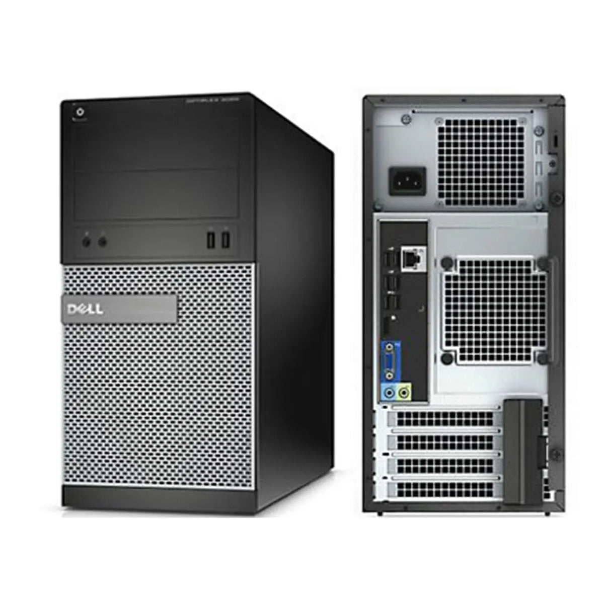 Refurbished Dell OptiPlex 19" HD All-in-One Desktop Computer Set | i5-4th Gen | 19" HD LED Monitor| Wired KB & Mouse | Speakers | WiFi | Windows 10 Pro | MS Office - Newjaisa