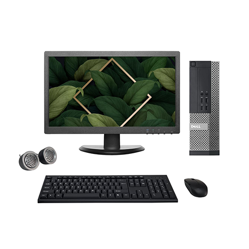 Refurbished Dell OptiPlex Full Set | i5-3rd Gen | 19" Monitor | Win 10 Pro - Newjaisa
