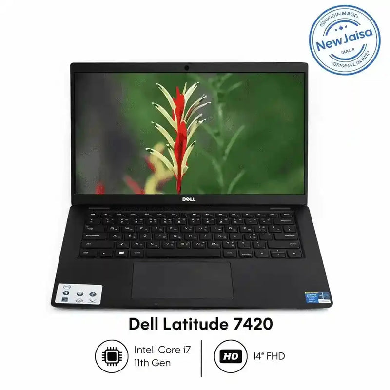 Dell Latitude Laptop | 7420 | Intel i7-11th Gen | 14" HD Touchscreen | Win 11 Pro | NewJaisa