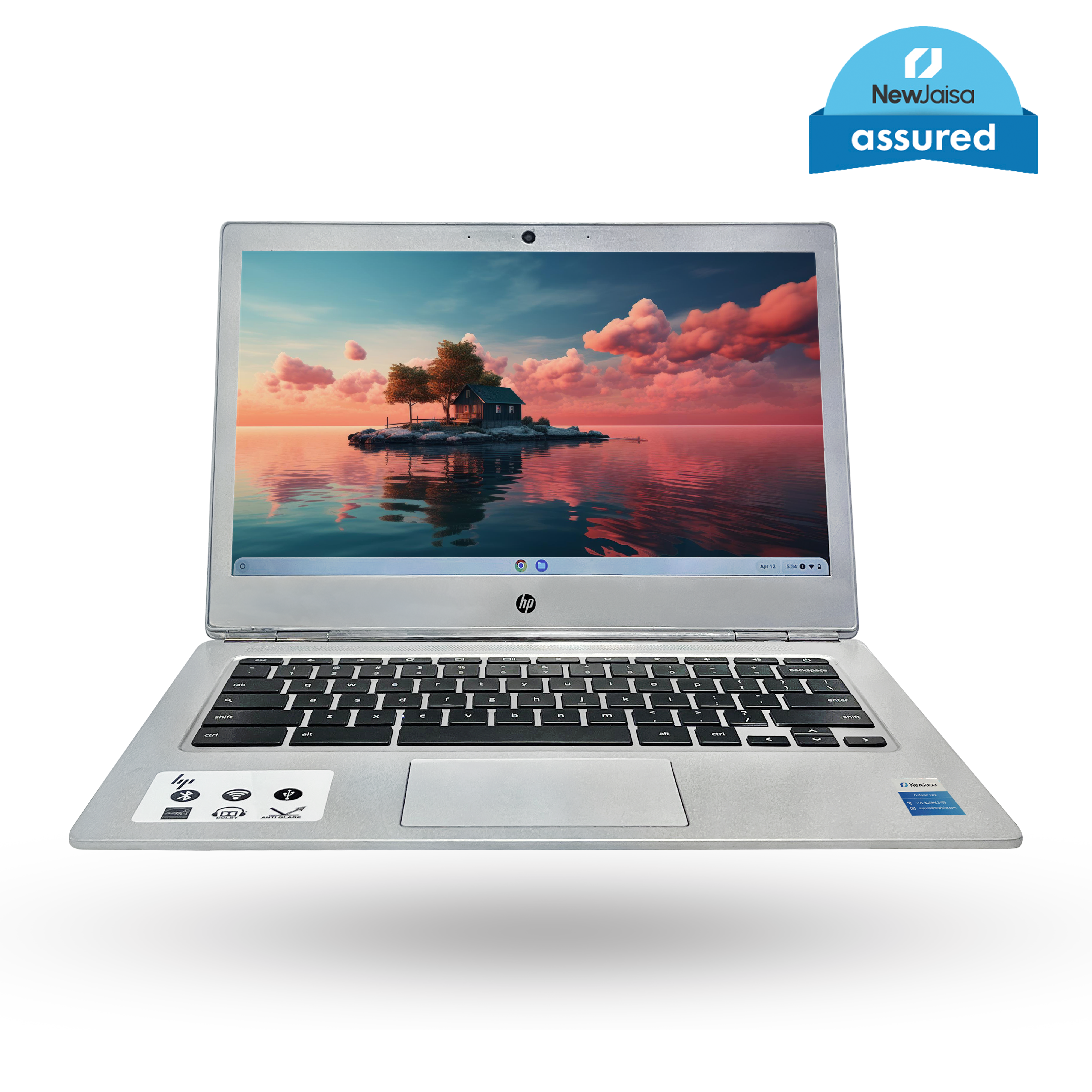 HP Chromebook Laptop | m7-6th Gen | 13.3" FHD | 16 GB RAM | Chrome OS | Refurbished - Newjaisa