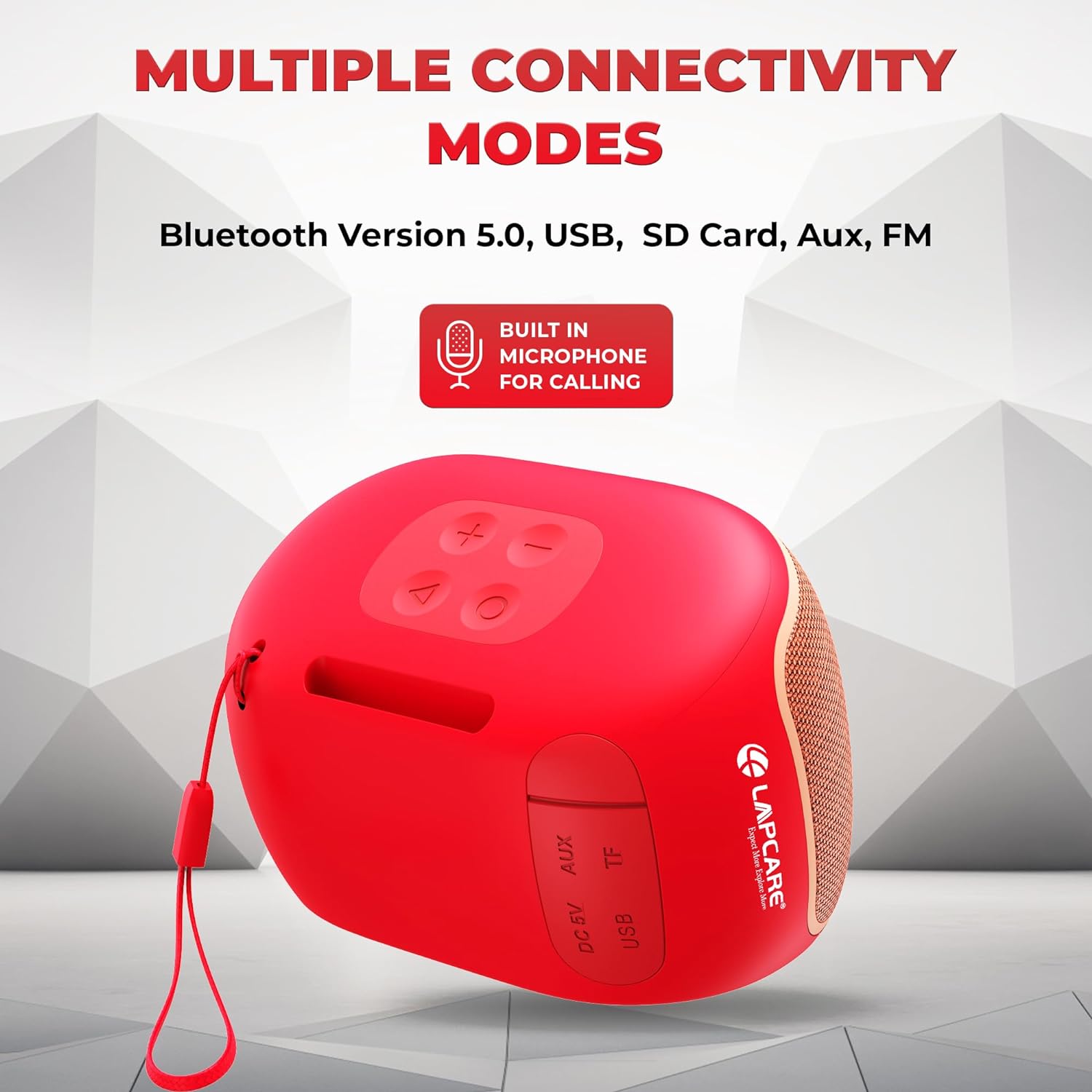 Lapcare Pulse Wireless Bluetooth Speaker LBS-333 - Newjaisa