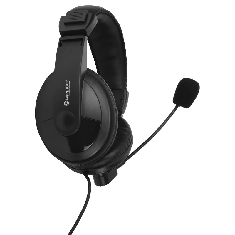 LAPCARE WIRED TALK HEADSET WITH MIC LWS-040 - Newjaisa