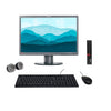 Refurbished Lenevo ThinkCentre All-in-One Desktop Computer Set | Intel i5 8th Gen | 19" HD LED Monitor | KB & Mouse| Speakers | Wi-Fi | Windows 11 - Newjaisa