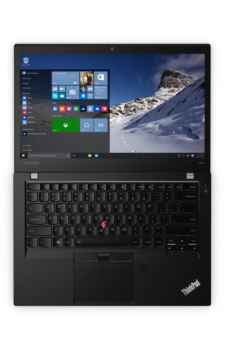 Refurbished Lenovo ThinkPad T460s | i7-6th Gen | 14" HD | Win 11 - Newjaisa