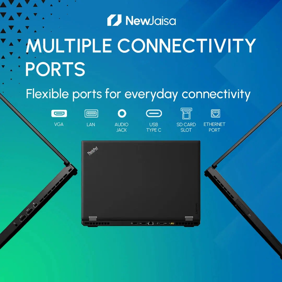 Lenovo ThinkPad Workstation Laptop | P50 | Intel i7-6th | 15.6" HD | 2GB GDDR5 NVIDIA Graphics | Win 11 Pro | Refurbished Lenovo