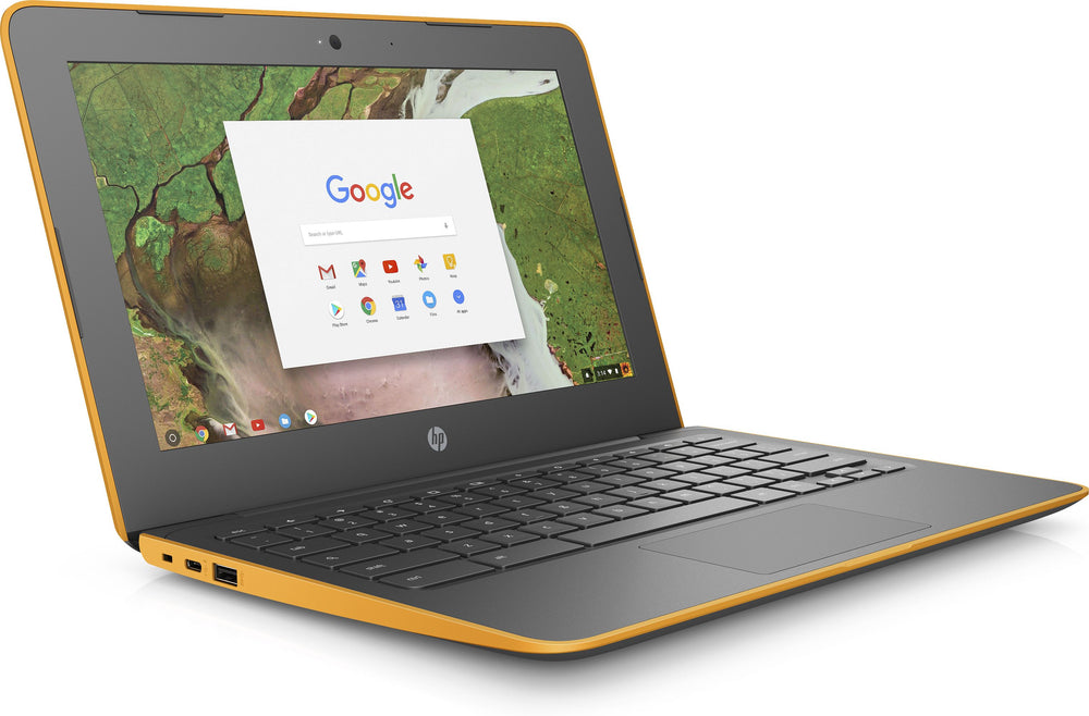 Buy HP Chromebook | AMD A4 | 11.6" HD | Chrome OS: HP Chromebook laptop offers the most dependable, long-lasting design with professional style. It lasts for long time due its rugged design which undergo rigorous durability testing and accelerated